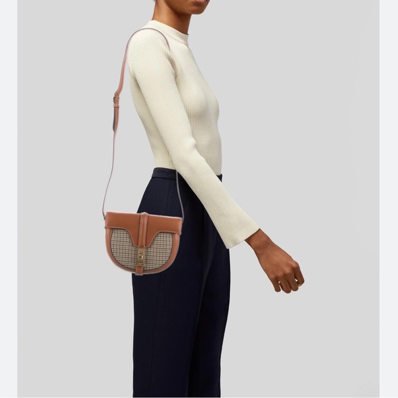 tweeted besace small 16 bag half moon bag - Picture 1 of 15